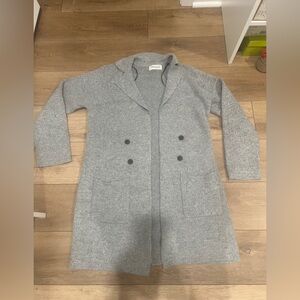 Impressions Heather Gray Sweater Coat-cardigan. So cute and versatile!